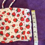 Size 4XL 3 piece strawberry print bikini top bottom coverup EUC Red Photo 7