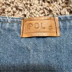 POL  Women’s Light Blue Denim Overalls With Adjustable Waist Size Small Photo 1