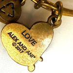ALEX AND ANI love charm gold tone bangle bracelet Photo 6