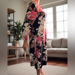 Charter Club Dress. Black Multi Floral. NWT. Size XL Photo 1