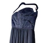 BCBGMAXAZRIA BCBG Max and Cleo Geometric Strapless Structured Semi Formal Dress Junior 12 Photo 2