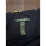 Lauren Ralph Lauren Navy Floral Lined Skirt and Ruffle Top Set Size 16 Photo 5