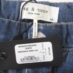 Rag and Bone NWT Miramar Wide Leg in Lenox Photo Printed Faux Jean Sweat Pants L Photo 2