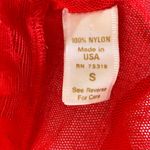 Victoria's Secret Victoria’s Secret red lace bralette, ladies small gold tag sheer stretchy bra Photo 5