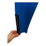 LNA  Blue‎ Low Rise Cropped Zippered Ankle Leggings Size M Photo 5