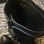 Saint Laurent Mina Cherry Buckle Platform Booties in Smooth Leather Size 39 Photo 8