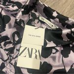ZARA NWT  The Dita Floral Print Ruched Dress Photo 4