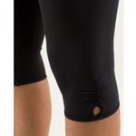 Lululemon  Bandha Crop Black Yoga Legging Size 4 Photo 3