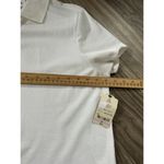 st. john's bay ST. John’s Bay Plus Size 0X Women’s Classics Polo Shirt White Photo 4