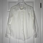 J.Crew Women’s Crisp White Dress Shirt size 8 slim classic basic medium Photo 1