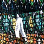 Truth Multicolor Patterned midi dress. Size L Orange Size L Photo 6