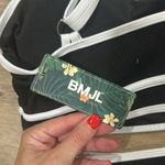 Blooming Jelly NWT women’s high waisted bikini bottoms with black and white top Photo 2