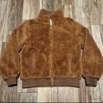 Zyia Camel Sierra Sherpa Reversible Jacket Brown Size XS Photo 2