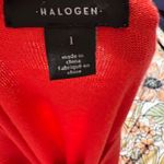 Halogen  Vibrant Red Crew Neck Sweater Photo 6