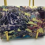 Kipling Rare Multicolored Print Nylon Small Snap Envelope ID Wallet Photo 1