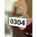 Jack Rogers  Sandals Size 11M Gold Leather Thong Flat Summer Shoes Photo 7