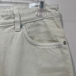 ASOS Weekday ACE High Rise Wide Jeans 100% Cotton In Beige Size 28 Photo 3