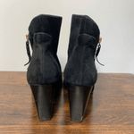 Adrienne Vittadini  Taki Black Faux Suede Heeled Boot Size 11M Photo 2