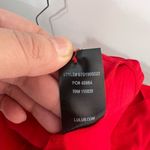 Lulus Lulu’s NWT Hometown Girl Red Lace Skater Dress size small Photo 11