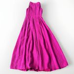 Marchesa Notte Jeweled‎ Collar Gown Silk Blend Runway 2016 Glam Designer Pink 2 Photo 4