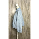 Urban Outfitters  Women's Size Medium Blue Casual Winter Sherpa Full‎ Zip Jacket Photo 5