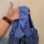 Nike Tempo Dri-Fit Women's Running Shorts Blue Stripe Lined Photo 15