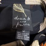 Sz 14 100% Silk Skirt Dana B and Karen gorgeous fall print black Photo 5