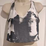 Sage‎ COLLECTIVE Grey White Tie Dye Sports Bra With Cups Size XL Gray Photo 5