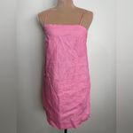 Madewell Pink Textured Fabric Photo 6