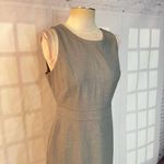 J.Crew NWT light gray lightweight sleeveless business professional sheath dress Photo 3