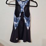 Lululemon Athletica Fitted Cut Out Tank Top Blue Photo 3