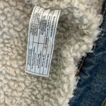 Jordache  Light Blue Denim Jacket with Cream Faux Fur Collar Photo 4