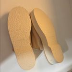 Vince Cream Shearling Lined Mules Photo 5