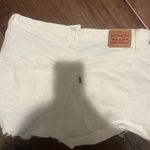 Levi's Levi’s White 501 Shorts Photo 3