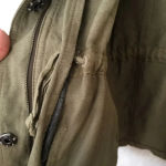 Caslon Olive Green Linen Blend Utility Jacket Photo 4