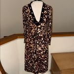 Roberto Cavalli  Black and animal print  Patterned dress Photo 1