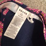 NWT Boden Levanzo Halter Tankini Top and Fold Bikini Bottom SET in Paisley Sz 10 Blue Photo 8