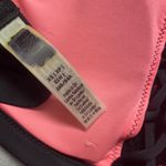 PINK - Victoria's Secret Victoria’s Secret PINK Bikini Top Black Lace Up Halter Swimsuit Swim XS New Photo 3
