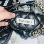 Steve Madden Flip Flops Unlock Chain Quilted Sole Black Women 10M Summer Beach Photo 3