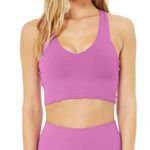 Alo Yoga Airbrush Real Bra Tank in Electric Violet Size Small Photo 0
