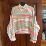 Adidas  pastel marbled Cropped Hoodie XL Photo 2