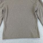 Neiman Marcus Cashmere Sweater Womens Taupe Crew Neck 100% Pure Cashmere Large Photo 9