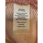 Talbots Pink Textured Knit Puff Sleeve Crewneck Sweater Top Sweatshirt Size 1X Photo 8