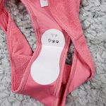 & Other Stories Paris Atelier & Other Stories Textured Crepe Tanga Bikini Swim Bottom Pink 6 Photo 2