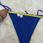 Aerie  Shine Rib Bikini Royal Blue Photo 8