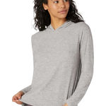 Beyond Yoga Heather Gray Set It Free Hoodie Top XS Photo 0