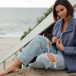 Amuse Society x Beachly Jacket - The Sea Breeze Quilted Jacket, Sz L/XL Photo 1