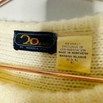 Vintage Grandma White Pink Crewneck Floral Embellished Design Sweater Size M Size M Photo 8