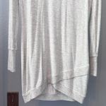 Athleta Light Grey Long Sleeve Tunic Sweater Medium Photo 2
