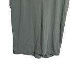 Athleta  Avenue Tee V Neck Cap Sleeve Tunic Top Women's Size Medium Green Photo 4